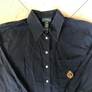 Men’s Black Button Down Shirt